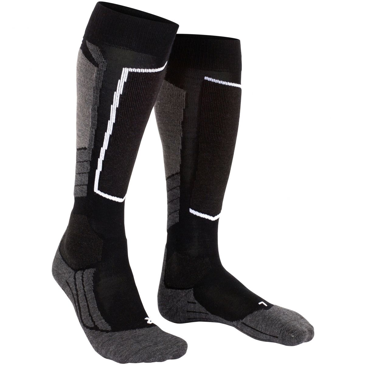 Falke SK2 Wool, Skisocken, Damen, Black-Mix — 2