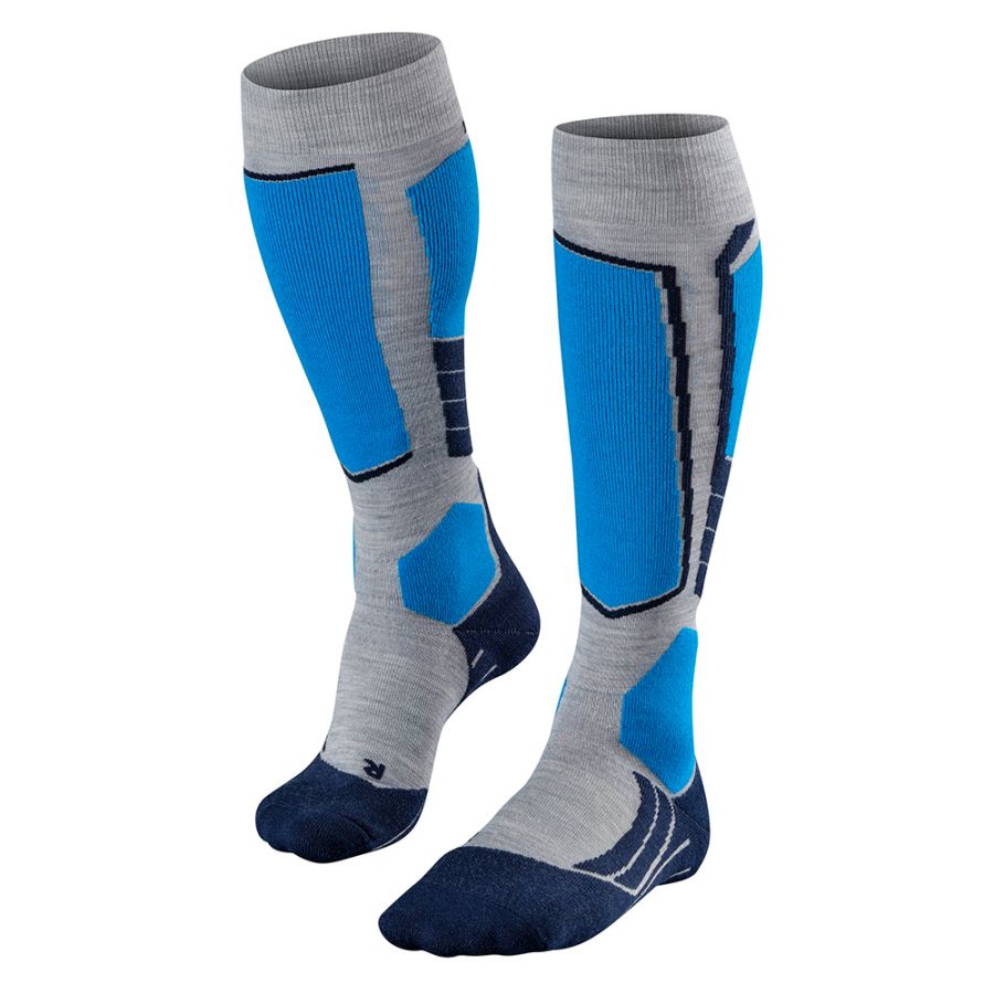 Falke SK2 Wool, Skisocken, Herren, Light Grey
