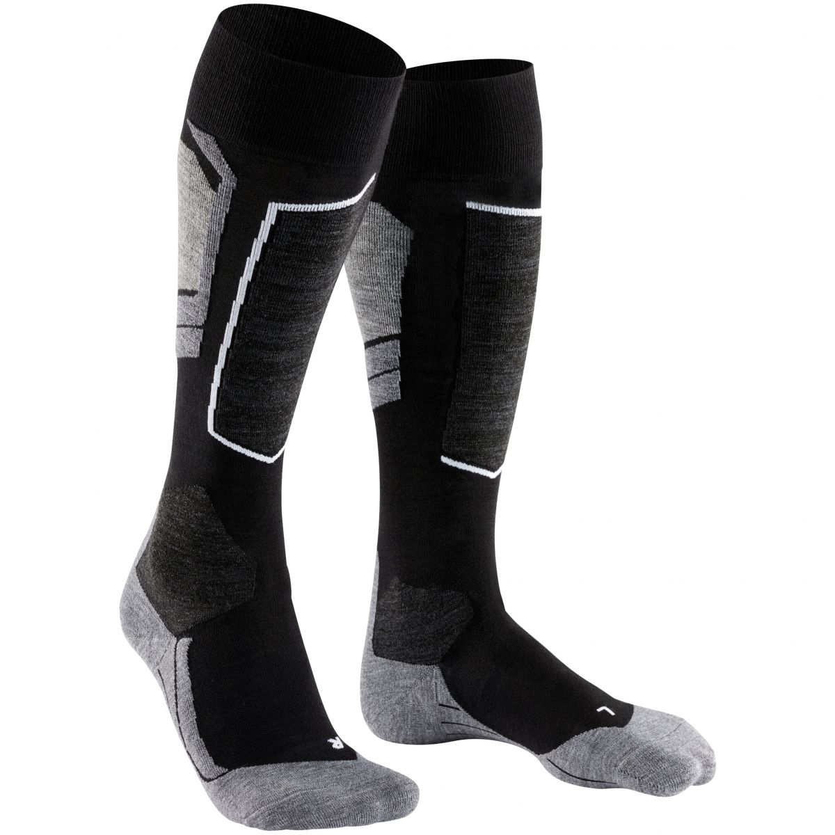Falke SK4, Skisocken, Herren, Black-Mix — 2