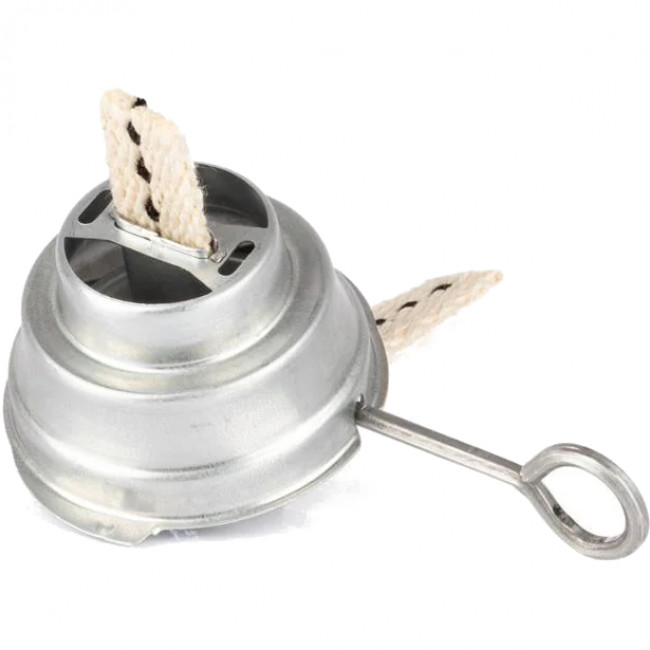 Feuerhand Burner with Wick for 276, Silber