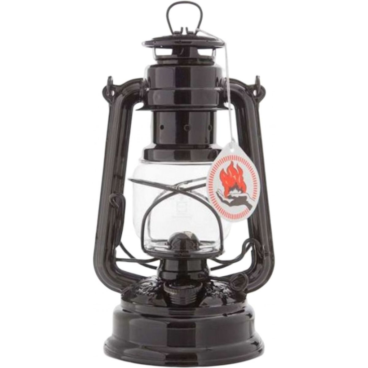Feuerhand Hurricane Lantern 276, Laterne, Jet Schwarz