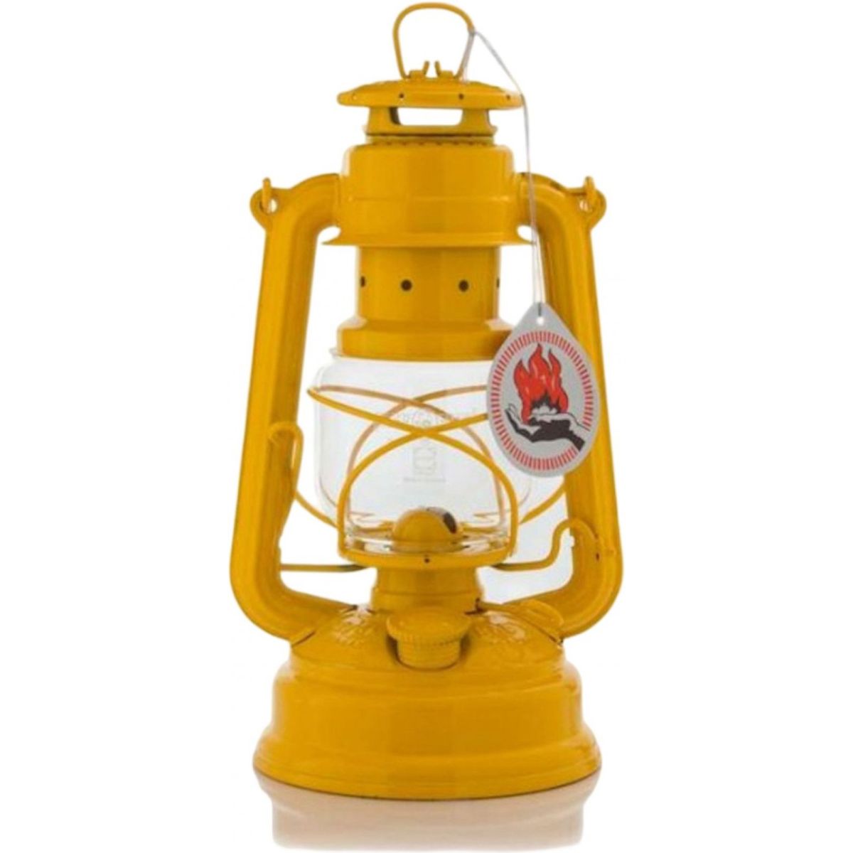 Feuerhand Hurricane Lantern 276, Signalgelb — 2