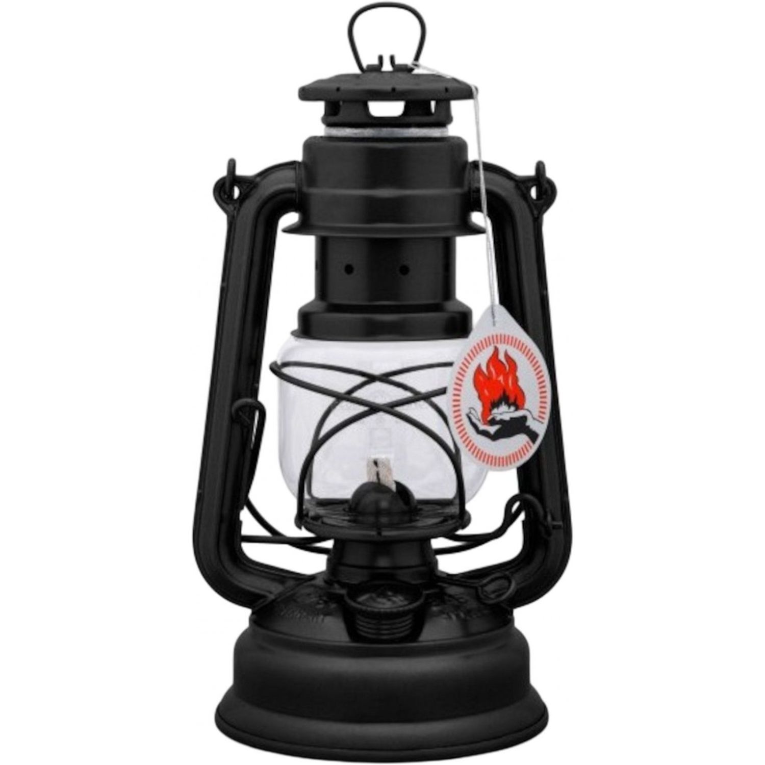 Feuerhand Hurricane Lantern, Laterne, Matt Schwarz
