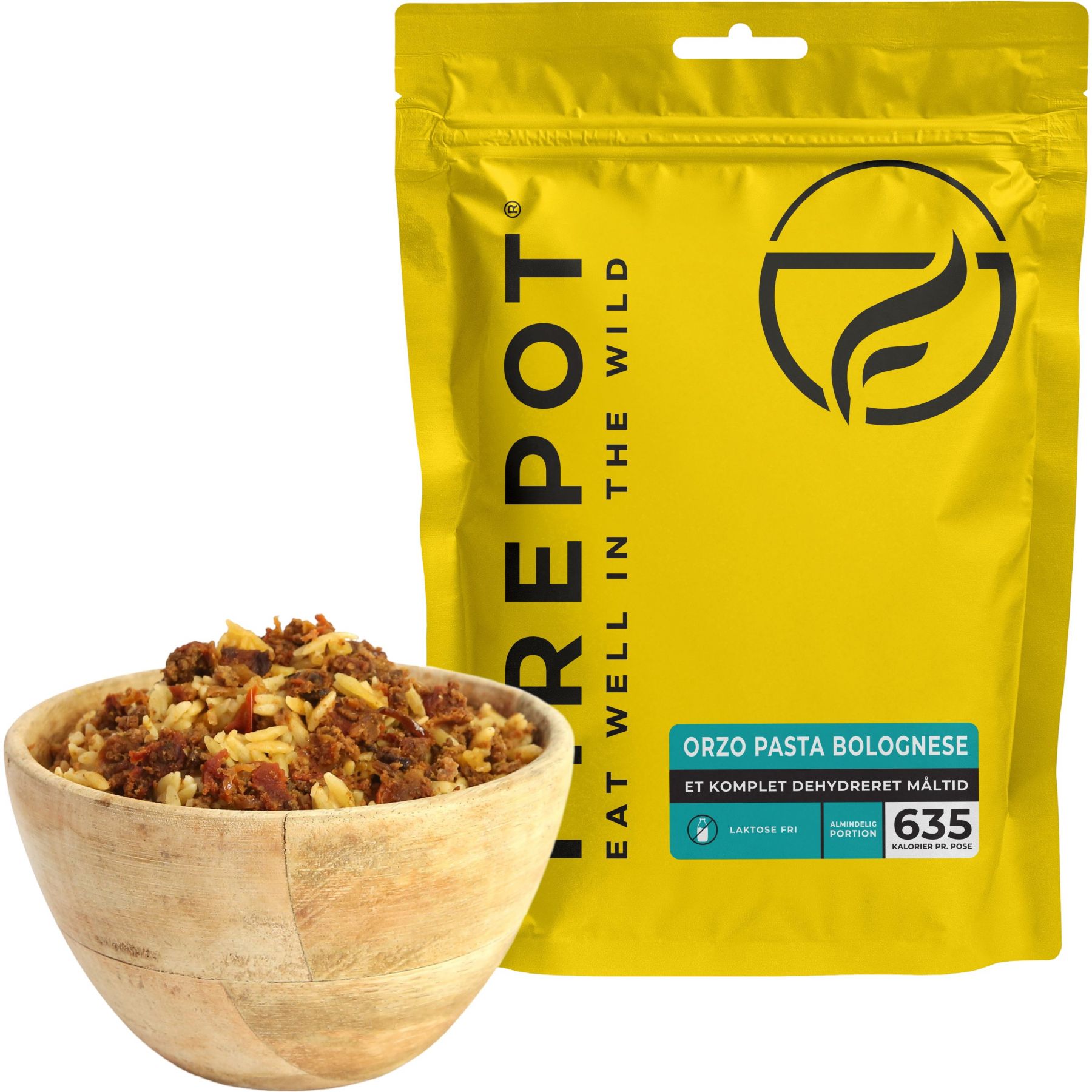 Firepot Orzo Pasta Bolognese, gefriergetrocknete Nahrung, Reg