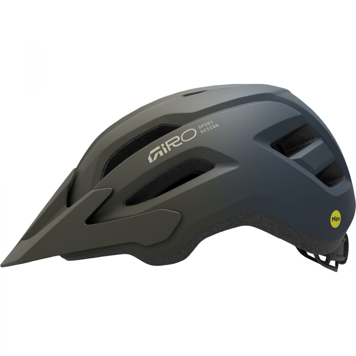Giro Fixture Mips II, Fahrradhelm, Junior, grün — 2