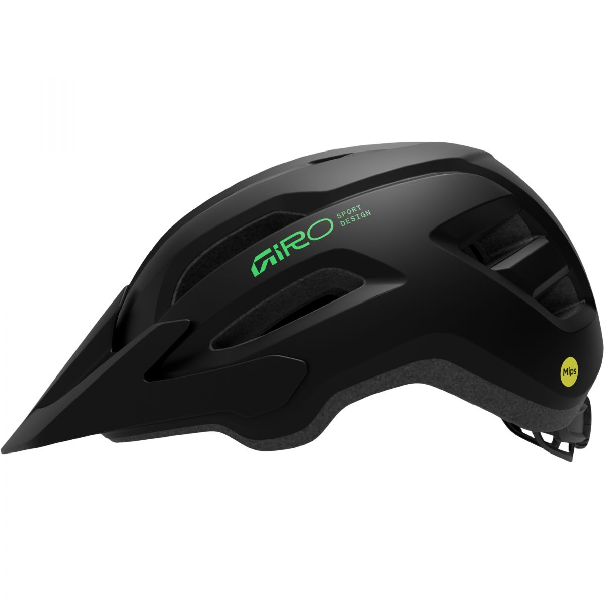 Giro Fixture Mips II, Fahrradhelm, Junior, schwarz — 2