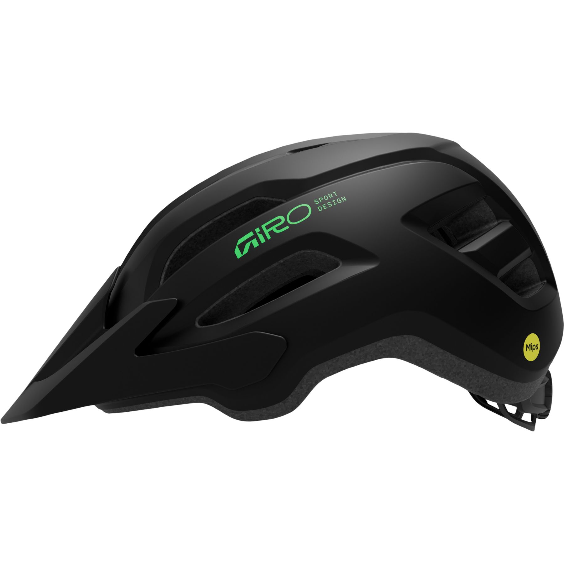Giro Fixture Mips II, Fahrradhelm, Junior, schwarz