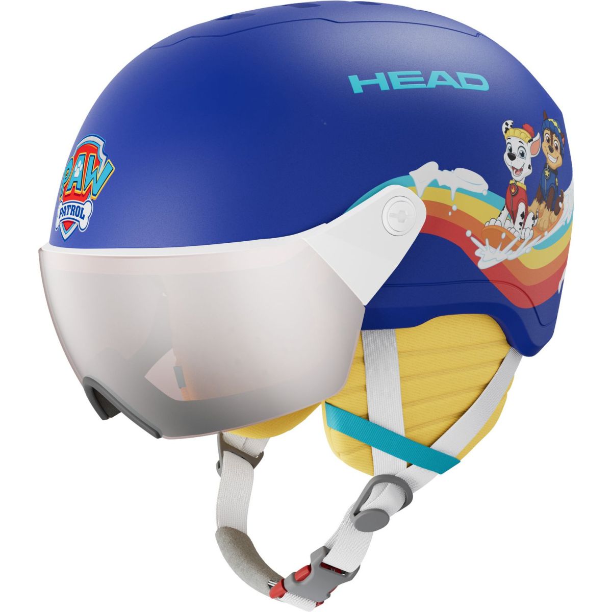 HEAD Yuki Paw Patrol, Skihelm mit Visier, Junior, blau — 2