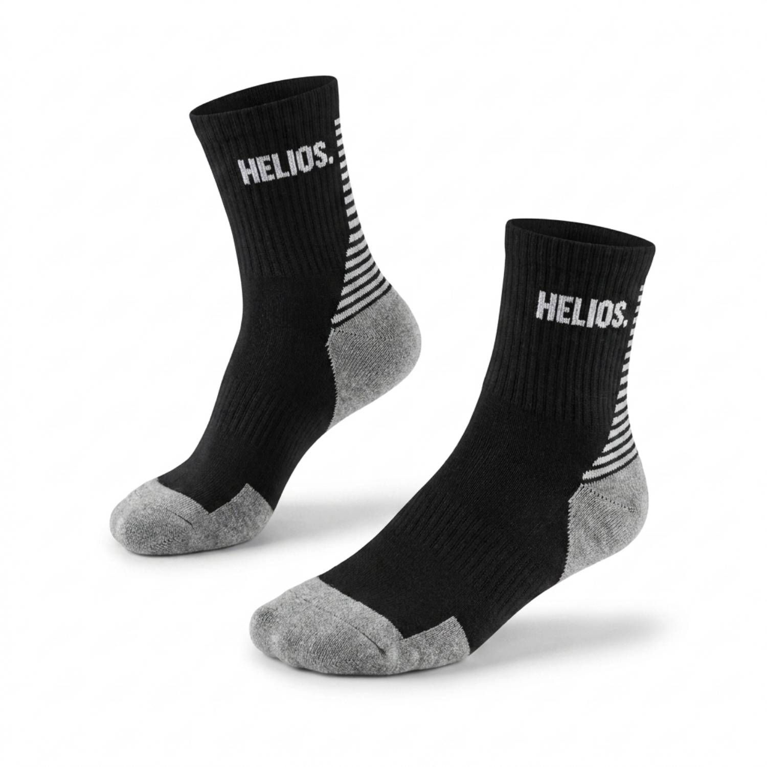 HELIOS Coolmax, Laufsocken, schwarz