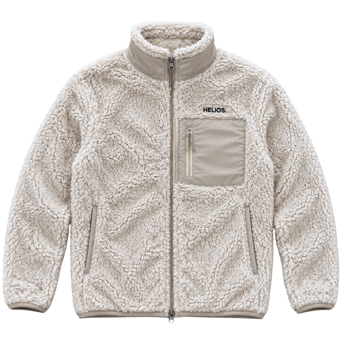 HELIOS Fjord Quilted, Fleecejacke, beige