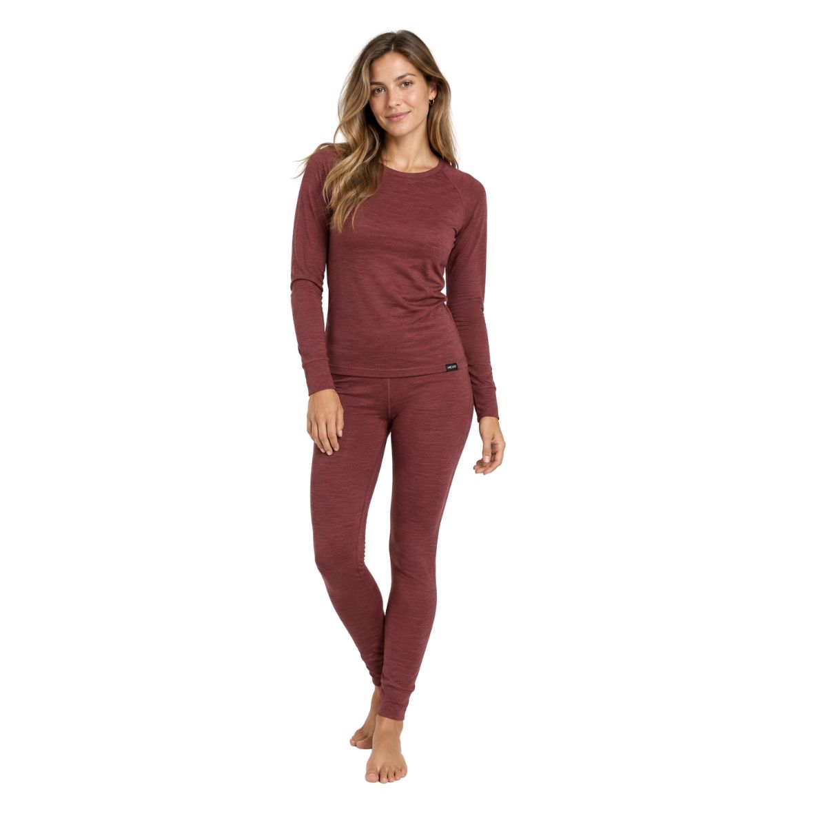 Helios Merino One, Skiunterwäsche, Damen, rot — 2
