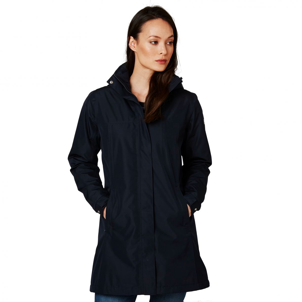 Helly Hansen Aden Insulated Coat, Regenjacke, Damen, Navy — 2
