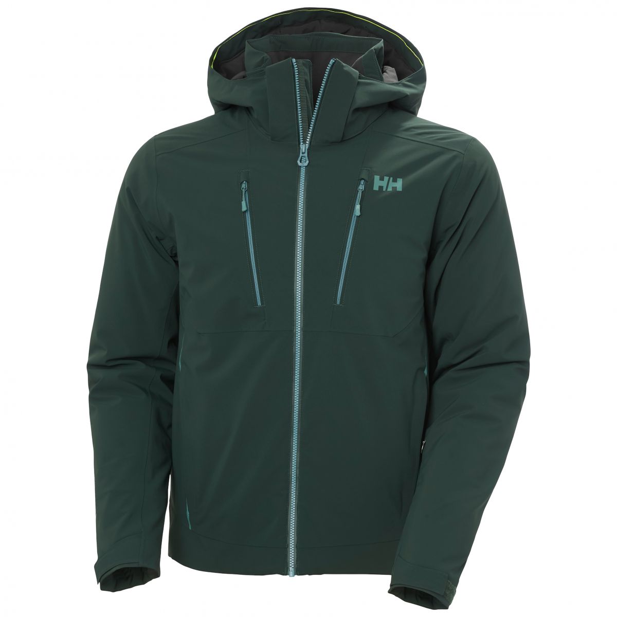 Helly Hansen Alpha 4.0, Skijacke, Herren, grün — 2