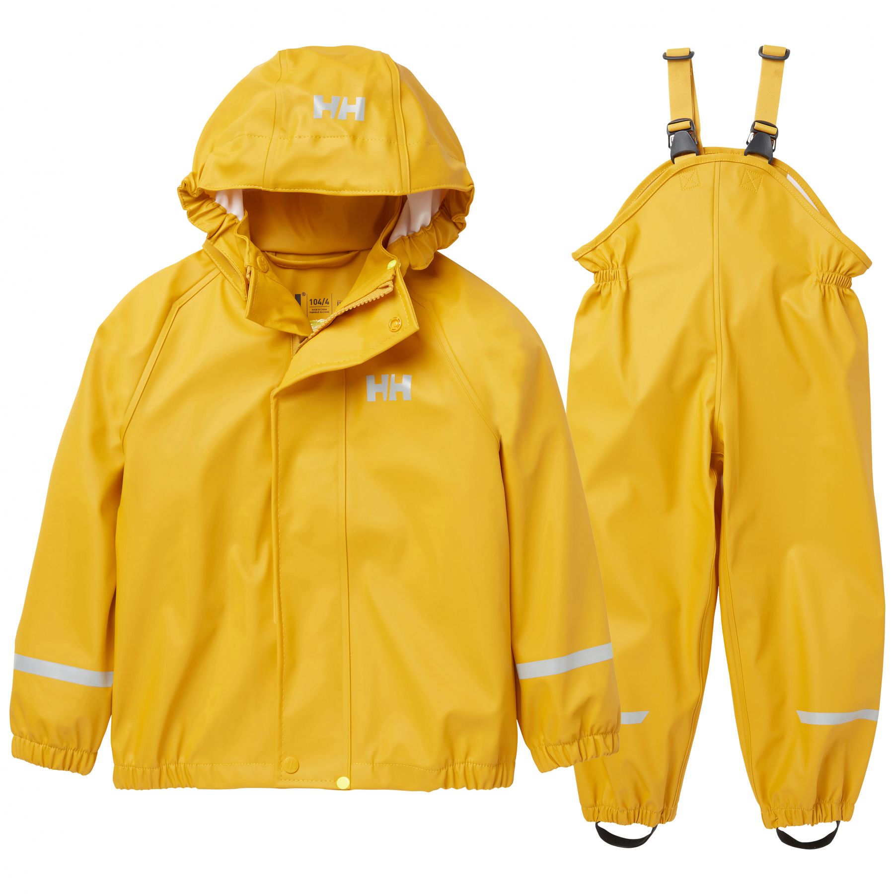 Helly Hansen Bergen 2.0 PU, Regenset, Junior, gelb