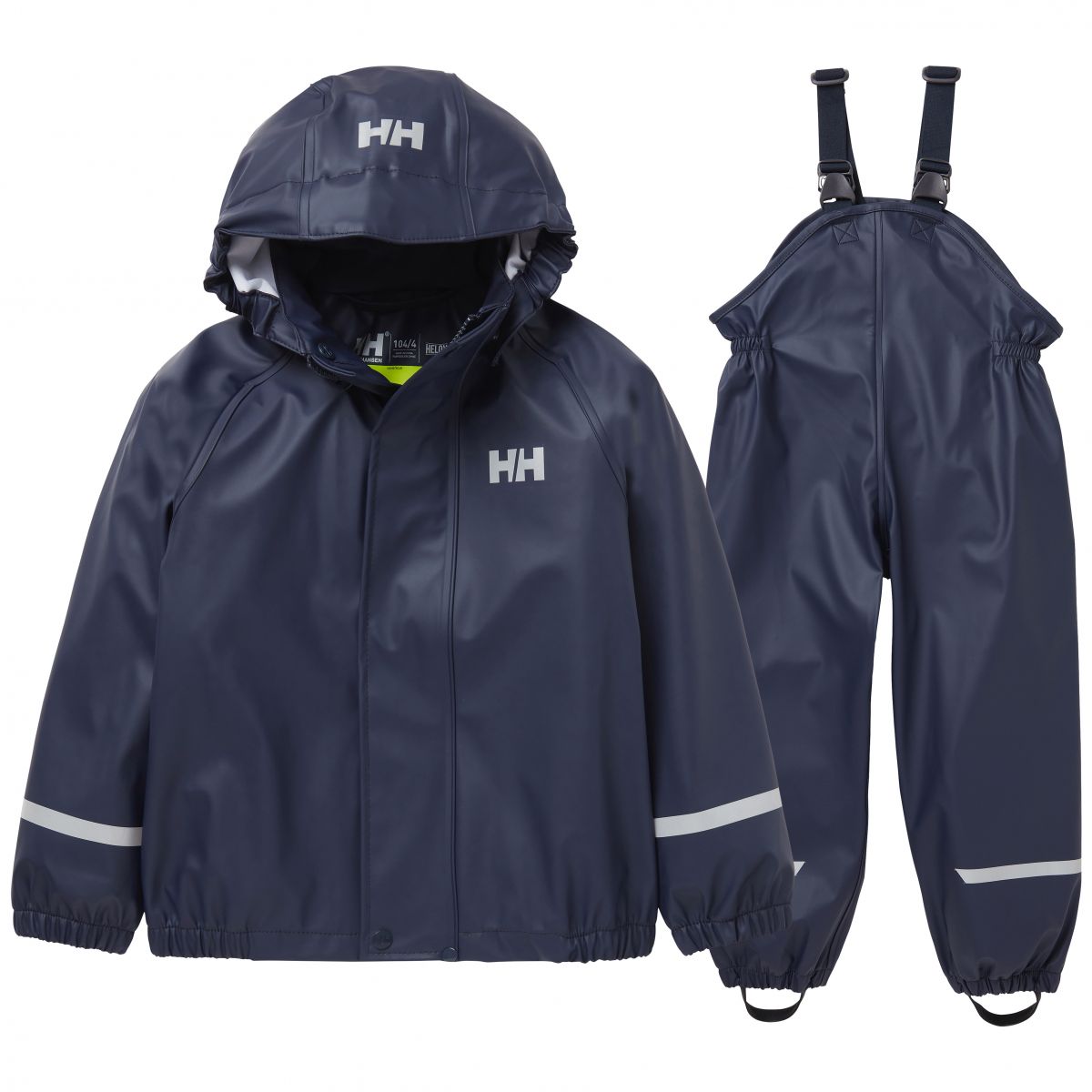 Helly Hansen Bergen 2.0 PU, Regenset, Junior, navy — 2