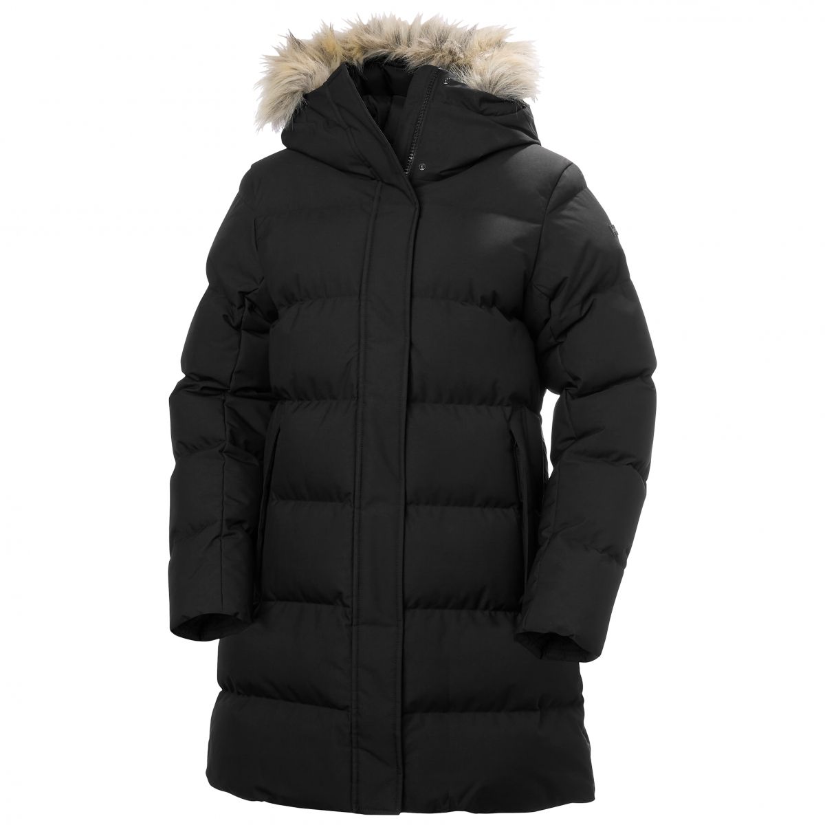 Helly Hansen Blossom Puffy, Parka, Damen, Schwarz — 2