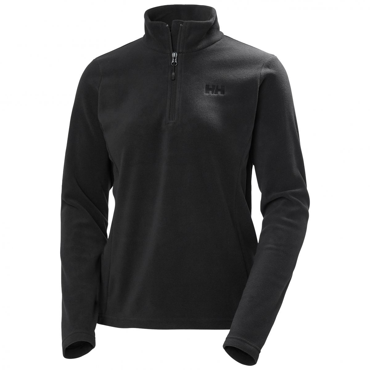 Helly Hansen Daybreaker 1/2-Reißverschluss, Fleecejacke, Damen, schwarz — 2