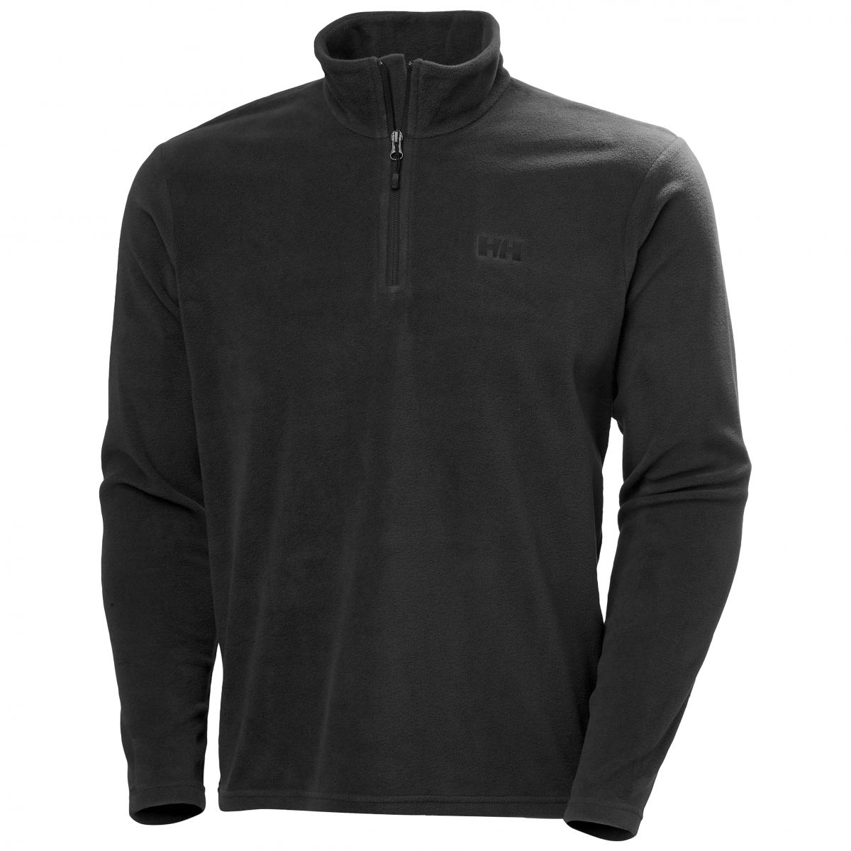 Helly Hansen Daybreaker 1/2 Zip, Fleecejacke, Herren, Schwarz — 2