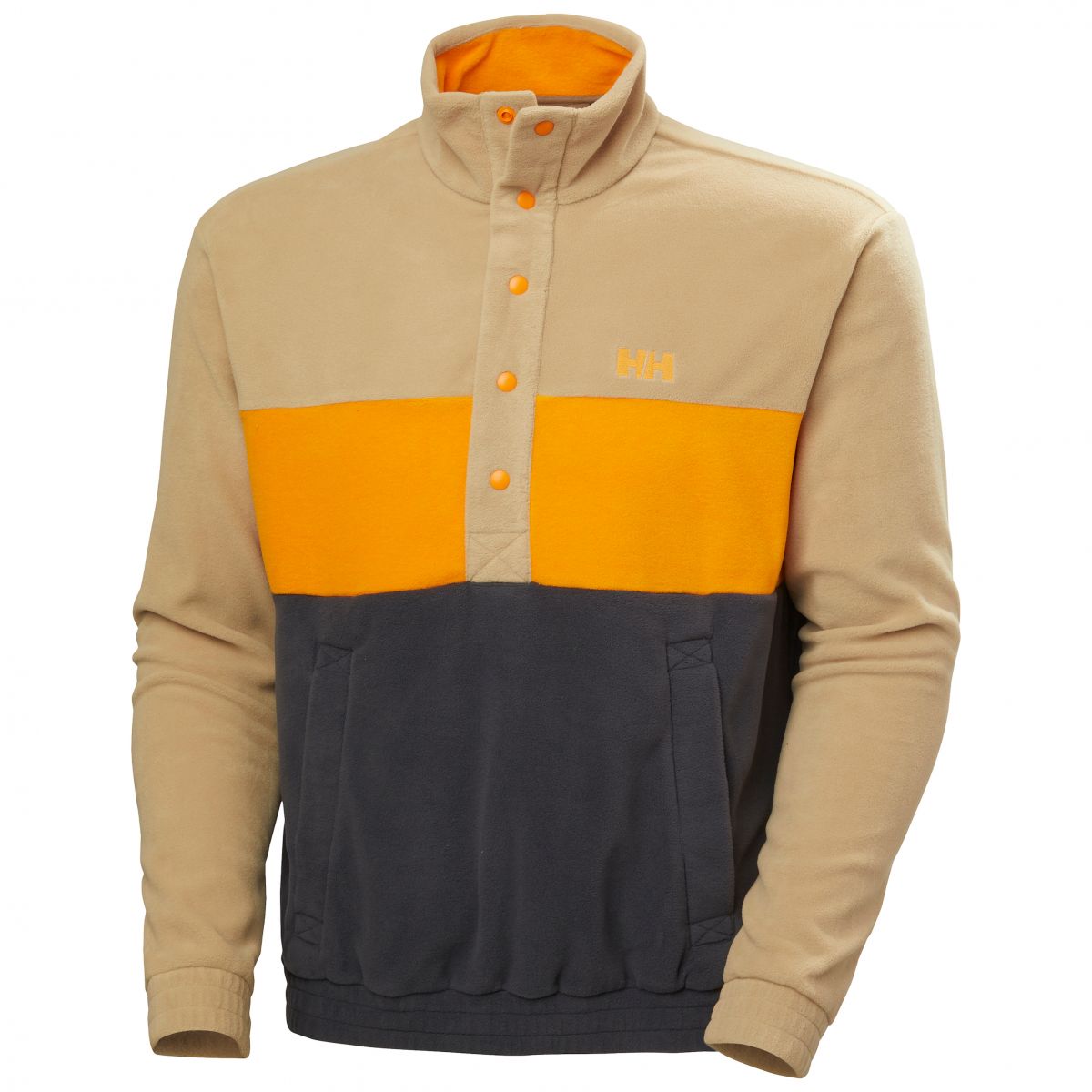 Helly Hansen Daybreaker Hugg Snap, Fleecejacke, Herren, beige — 2