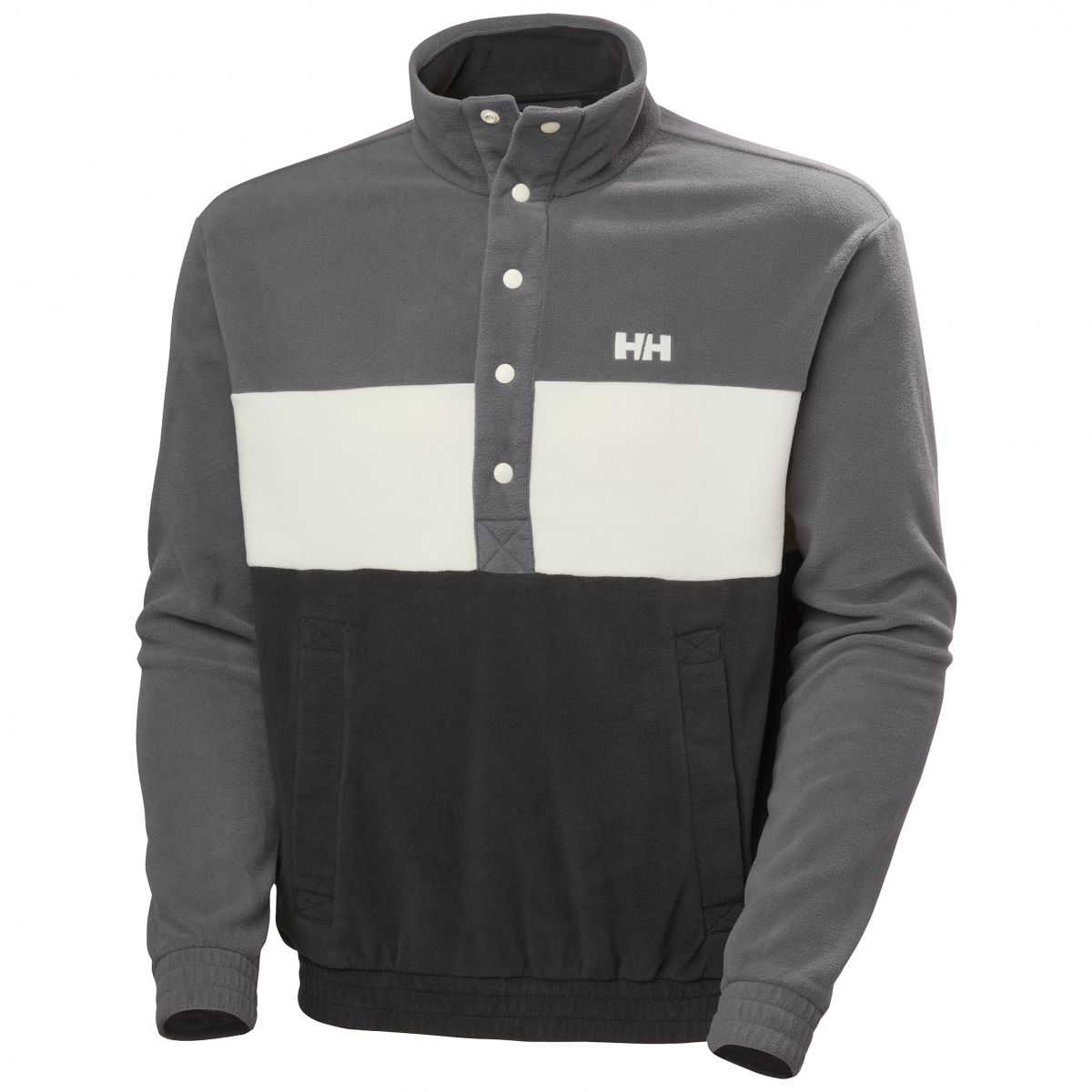 Helly Hansen Daybreaker Hugg Snap, Fleecepullover, Herren, Schwarz — 2
