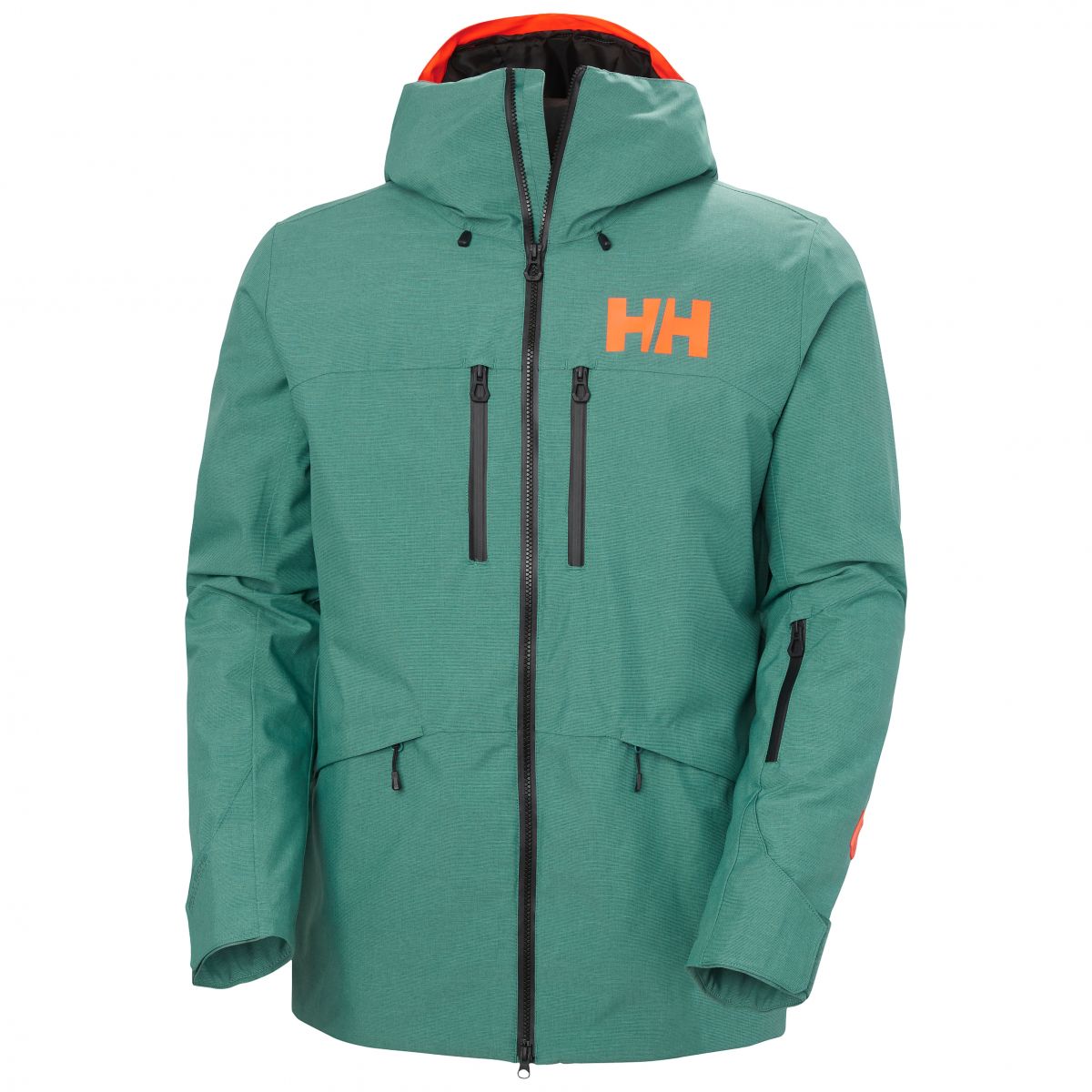 Helly Hansen Garibaldi 2.0, Skijacke, Herren, Grün — 2