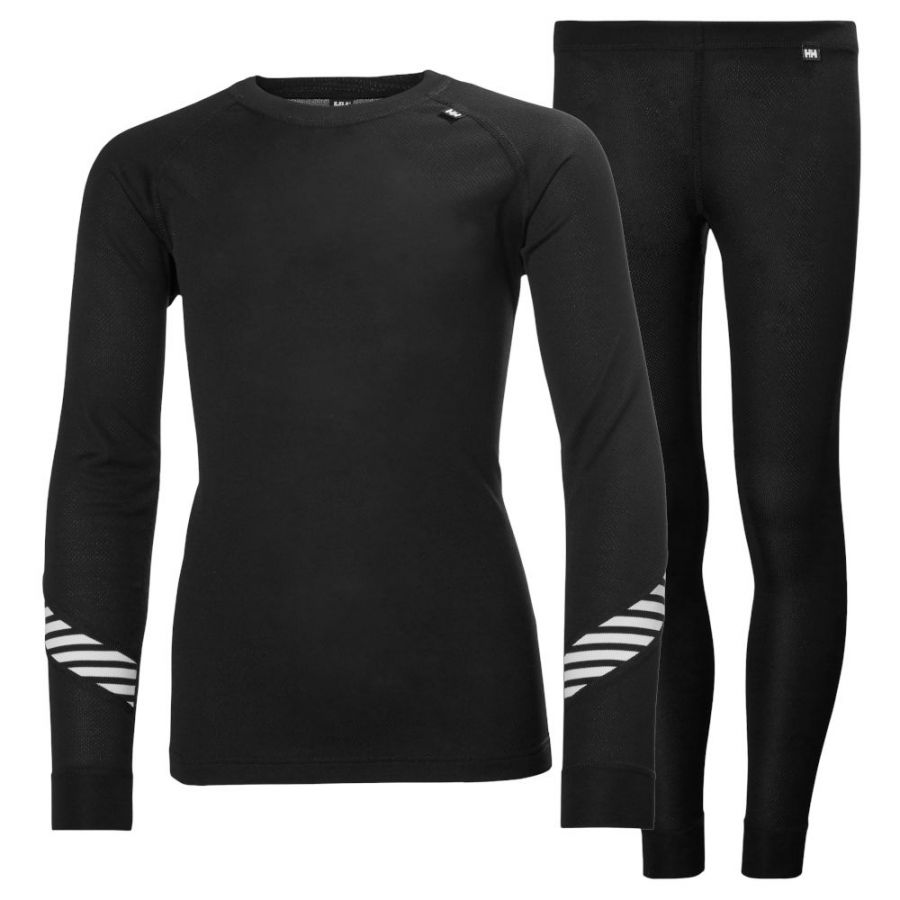 Helly Hansen HH Lifa, Set, Junior, schwarz