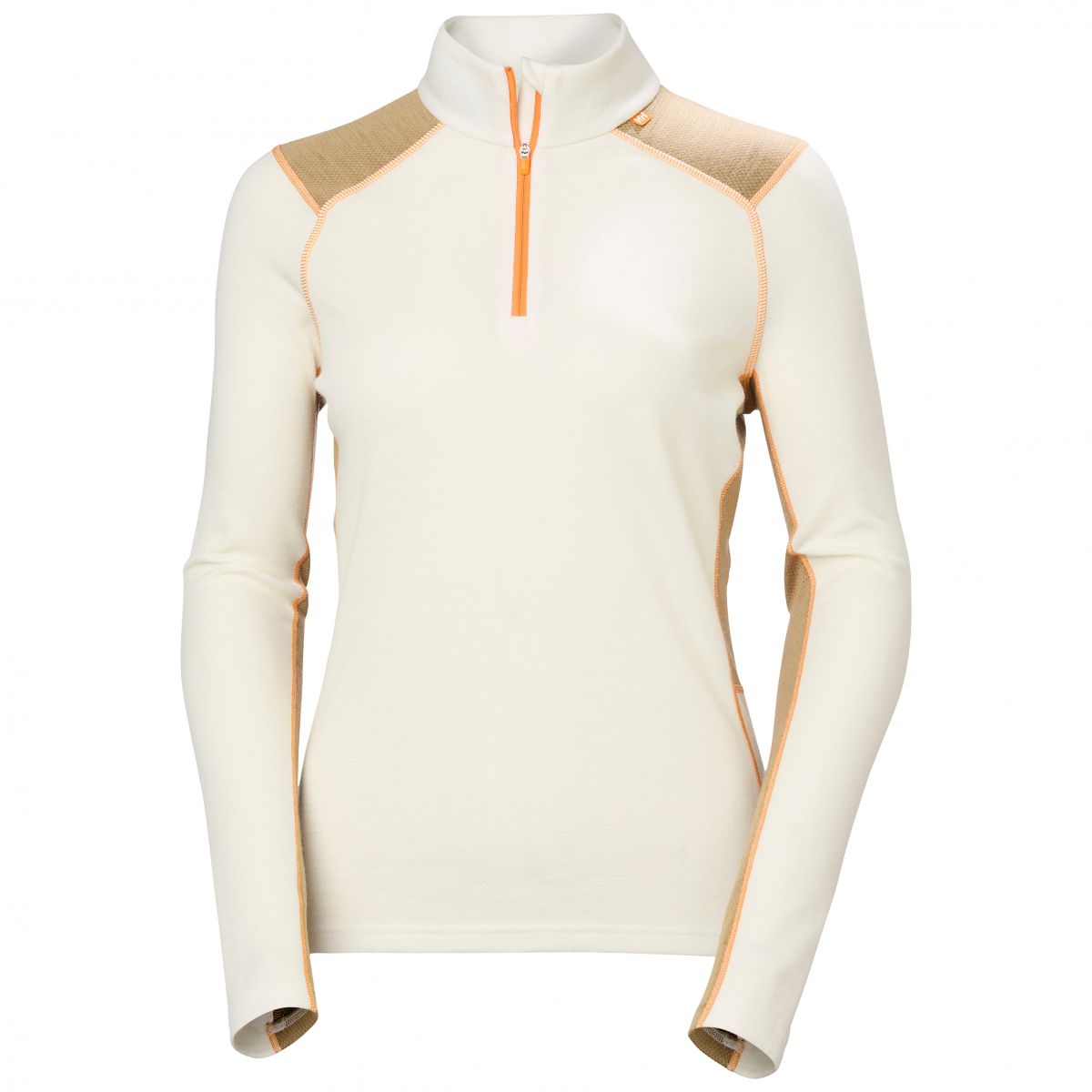 Helly Hansen Lifa Merino Midweight 1/2 Zip, Damen, weiß — 2