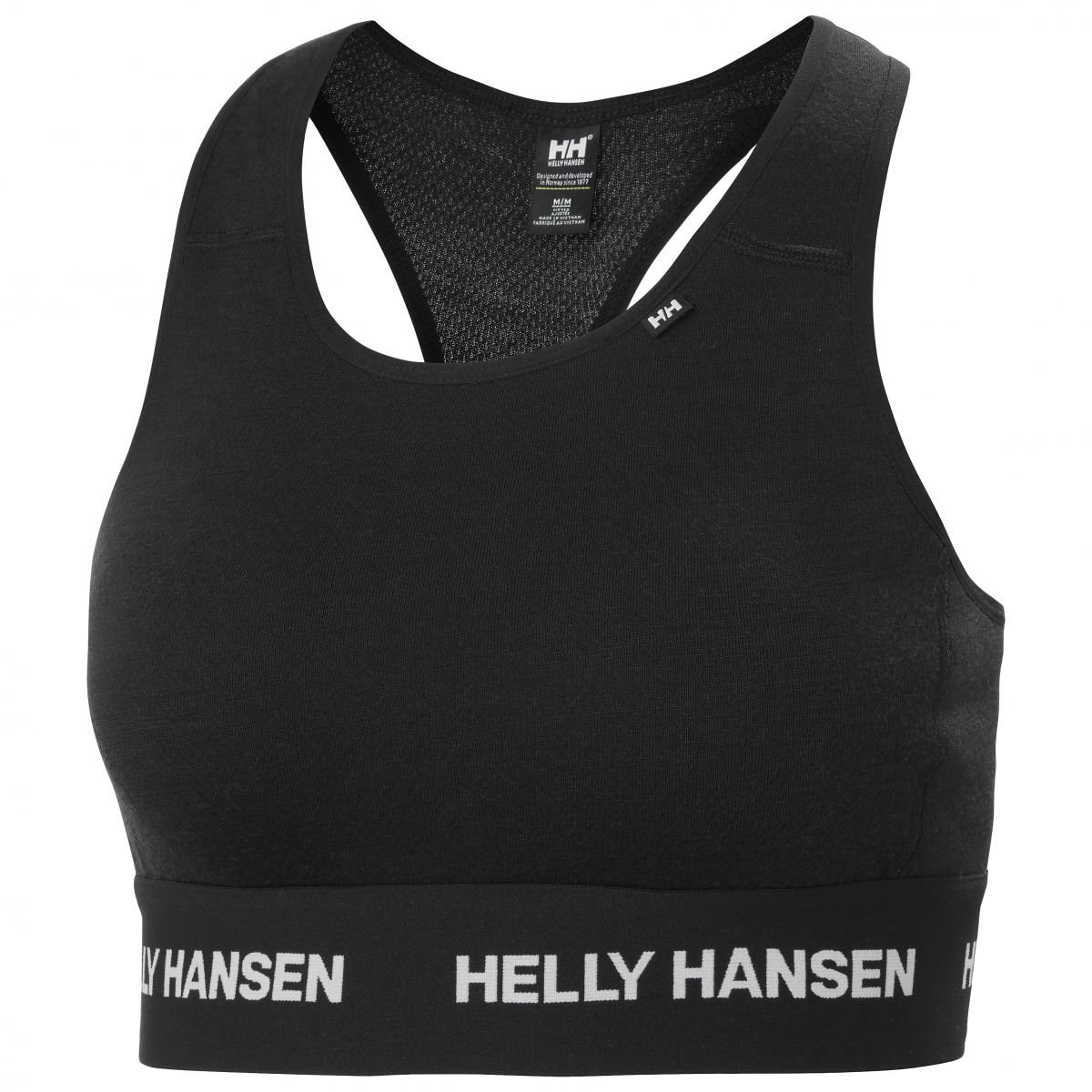 Helly Hansen Lifa Merino Midweight Bra, Damen, schwarz — 2