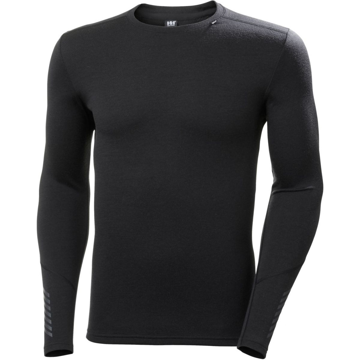 Helly Hansen Lifa Merino Midweight Crew, Herren, schwarz