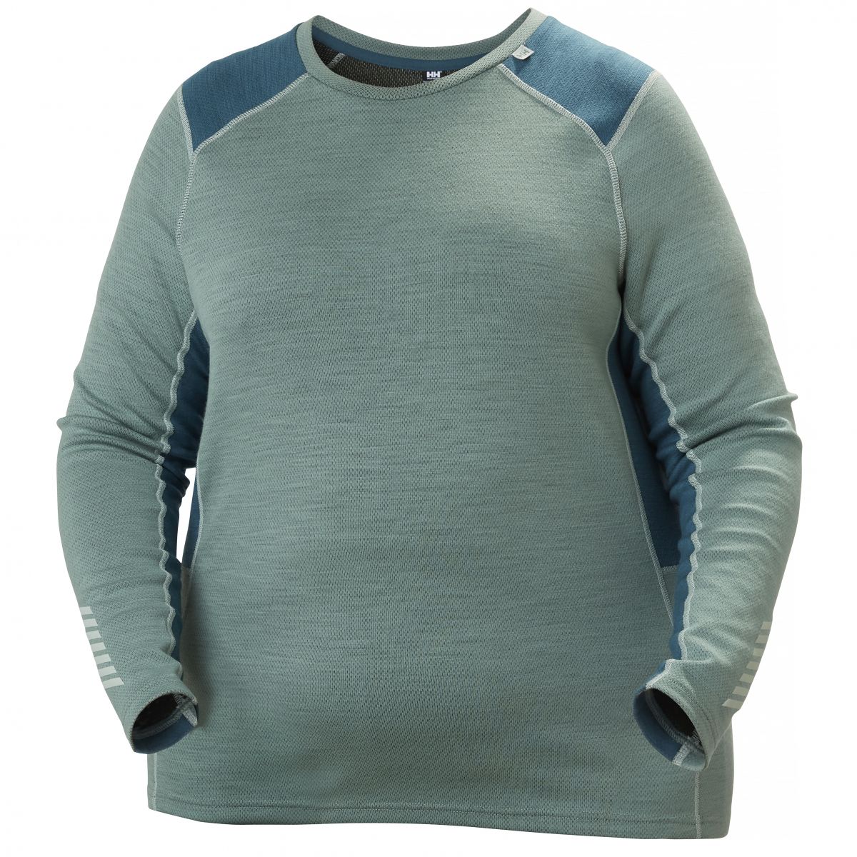 Helly Hansen Lifa Merino Midweight Crew Plus, Damen, cactus — 2