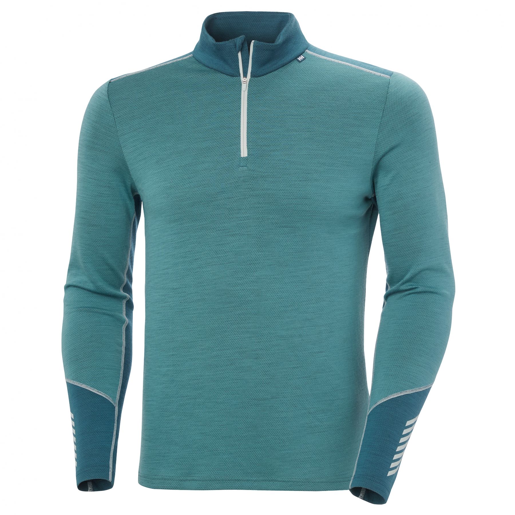 Helly Hansen Lifa Merino Midweight Half-Zip, Herren, Grün