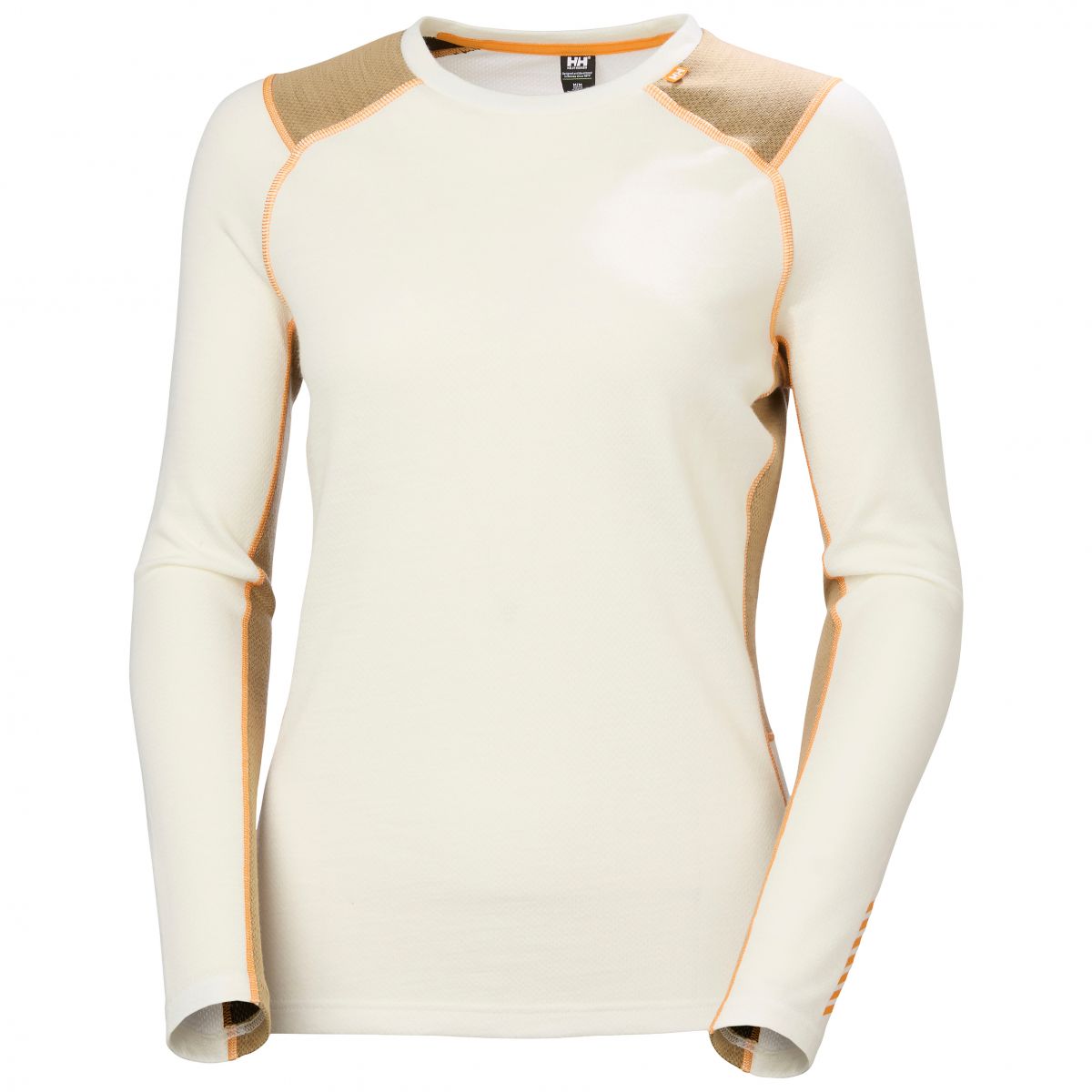 Helly Hansen Lifa Merino Midweight Langarmshirt, Damen, Weiß — 2