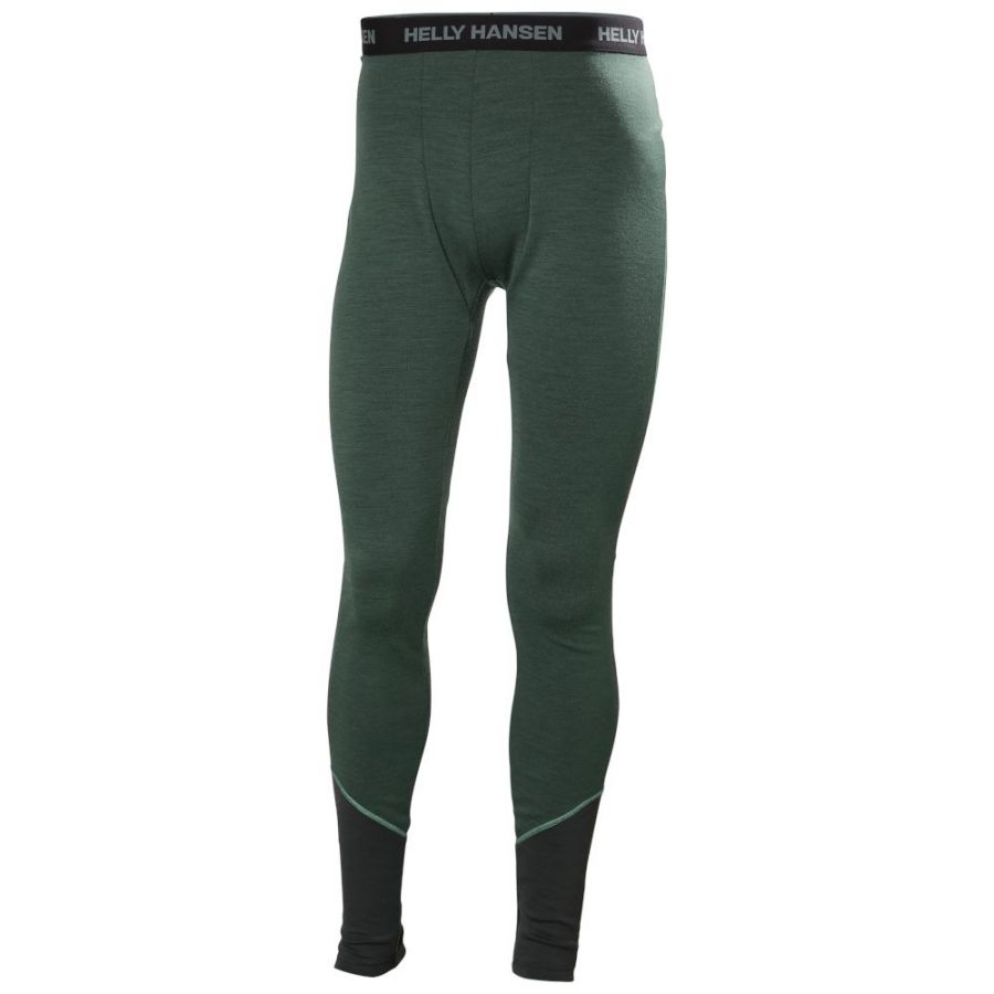 Helly Hansen Lifa Merino Midweight Pant, Herren, dunkelgrün