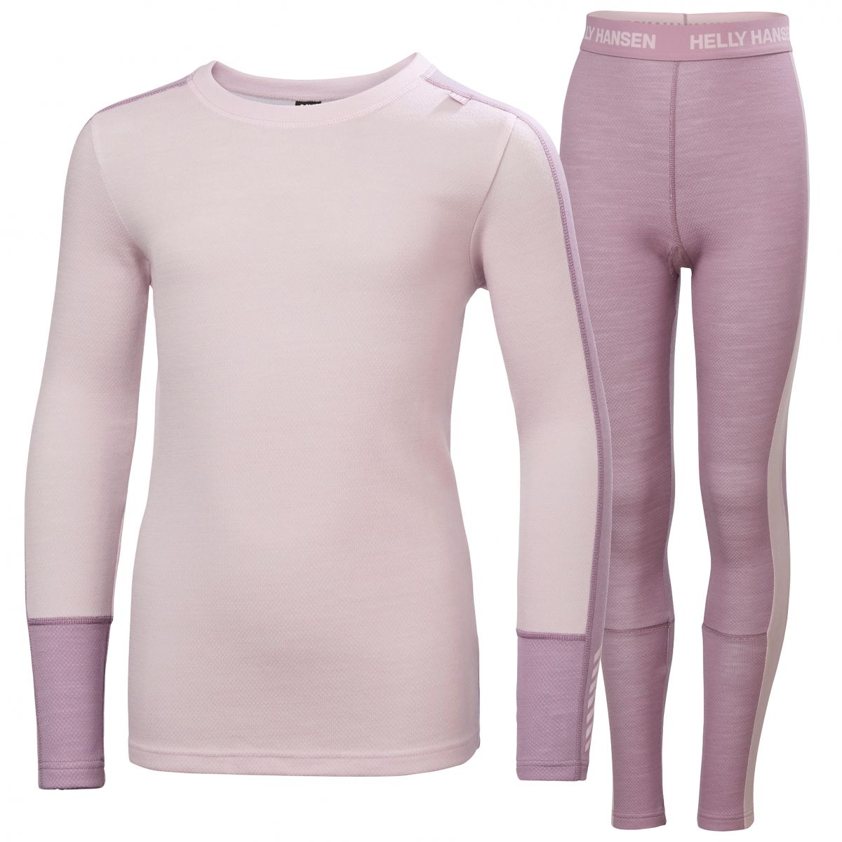 Helly Hansen Lifa Merino Midweight, Set, Junior, lila — 2