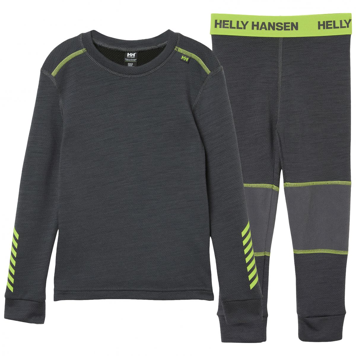 Helly Hansen Lifa Merino, Set, Kinder, Grau — 2