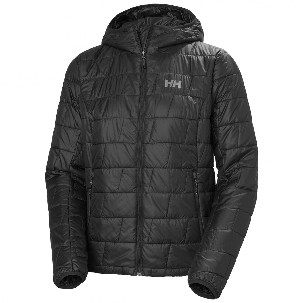 Helly Hansen Lifaloft Hooded, Faser-Daunenjacke, Damen, Schwarz — 2
