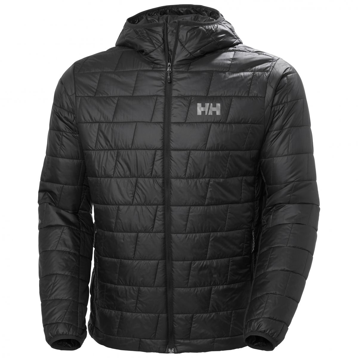Helly Hansen Lifaloft Hooded, Faser-Daunenjacke, Herren, Schwarz — 2
