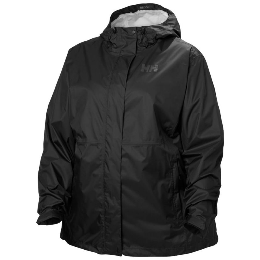 Helly Hansen Loke Plus, Regenjacke, Damen, schwarz