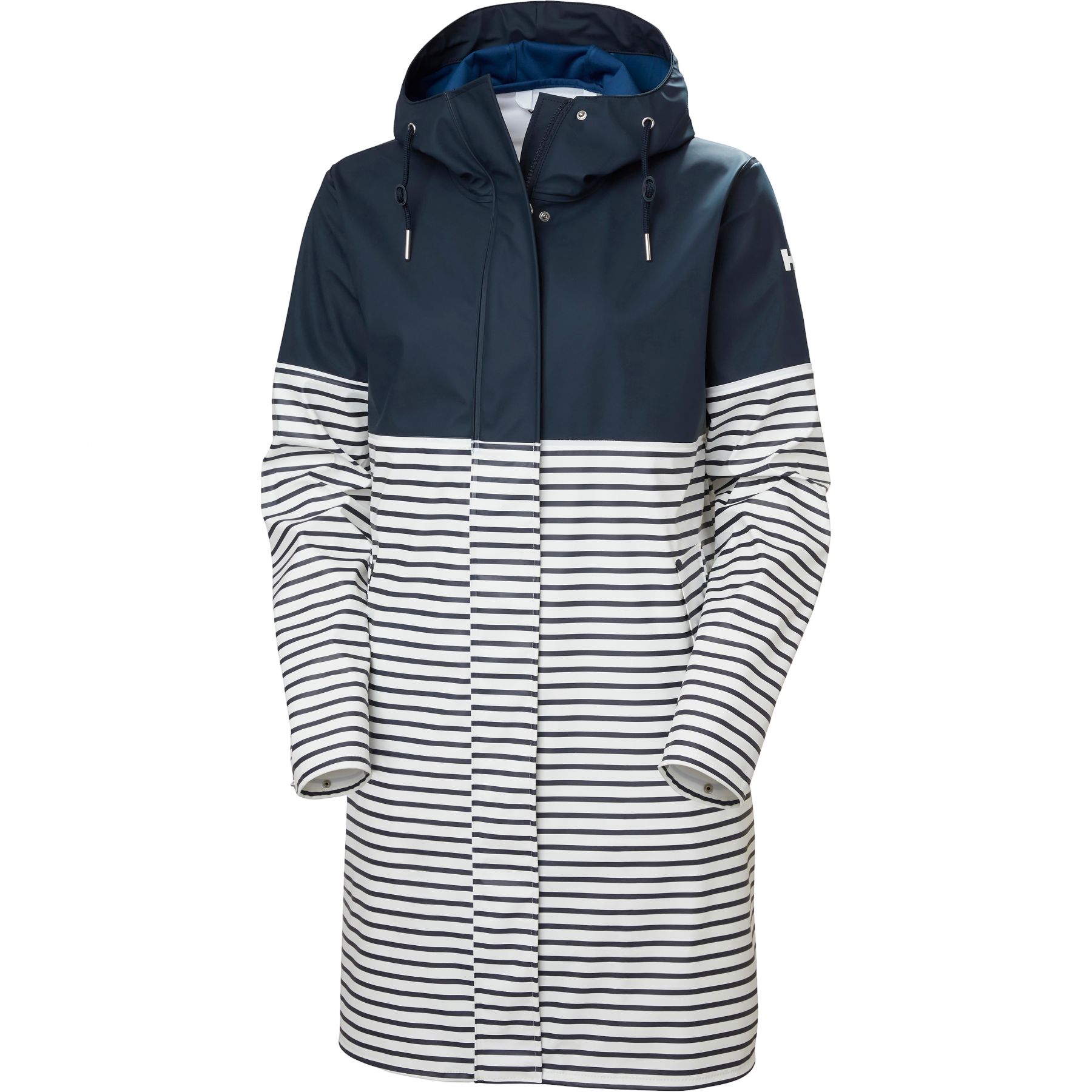 Helly Hansen Moss Block PU, Regenmantel, Damen, navy/weiß