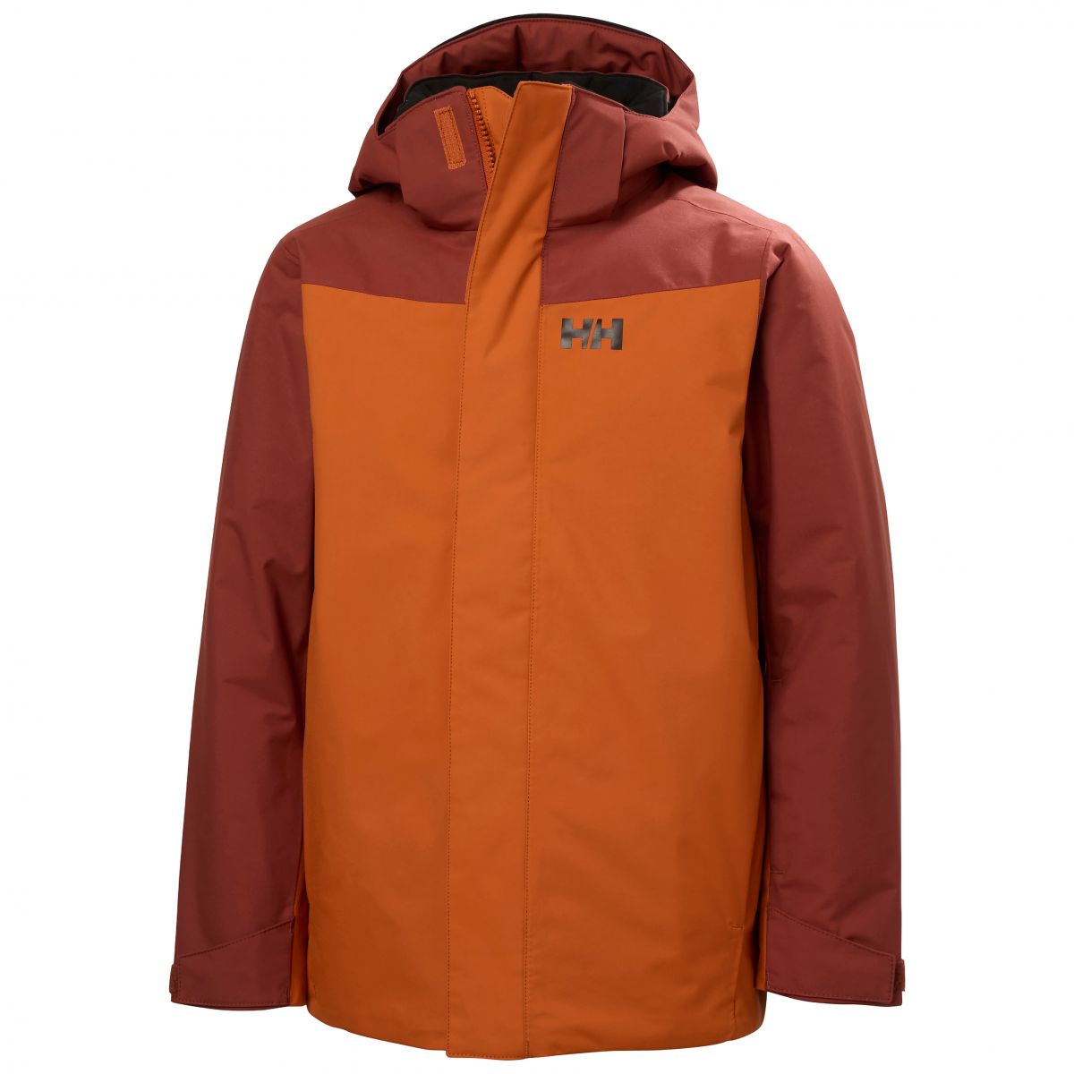 Helly Hansen Orionpeak, Skijacke, Junior, braun — 2