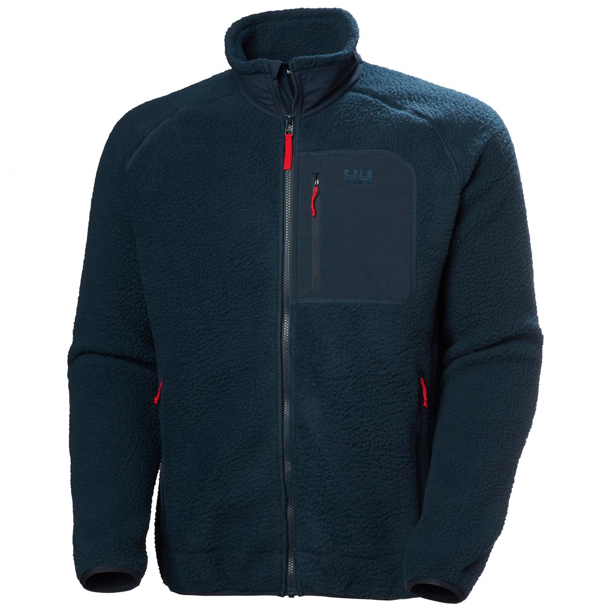 Helly Hansen Panorama Pile Block, Fleecejacke, Herren, blau — 2