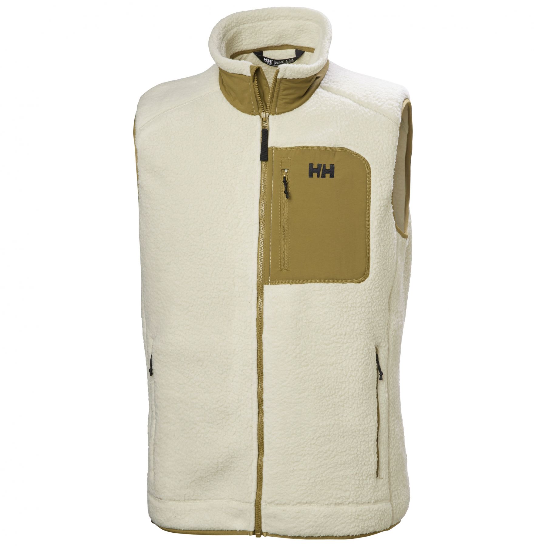 Helly Hansen Panorama Pile Block, Fleeceweste, Herren, beige