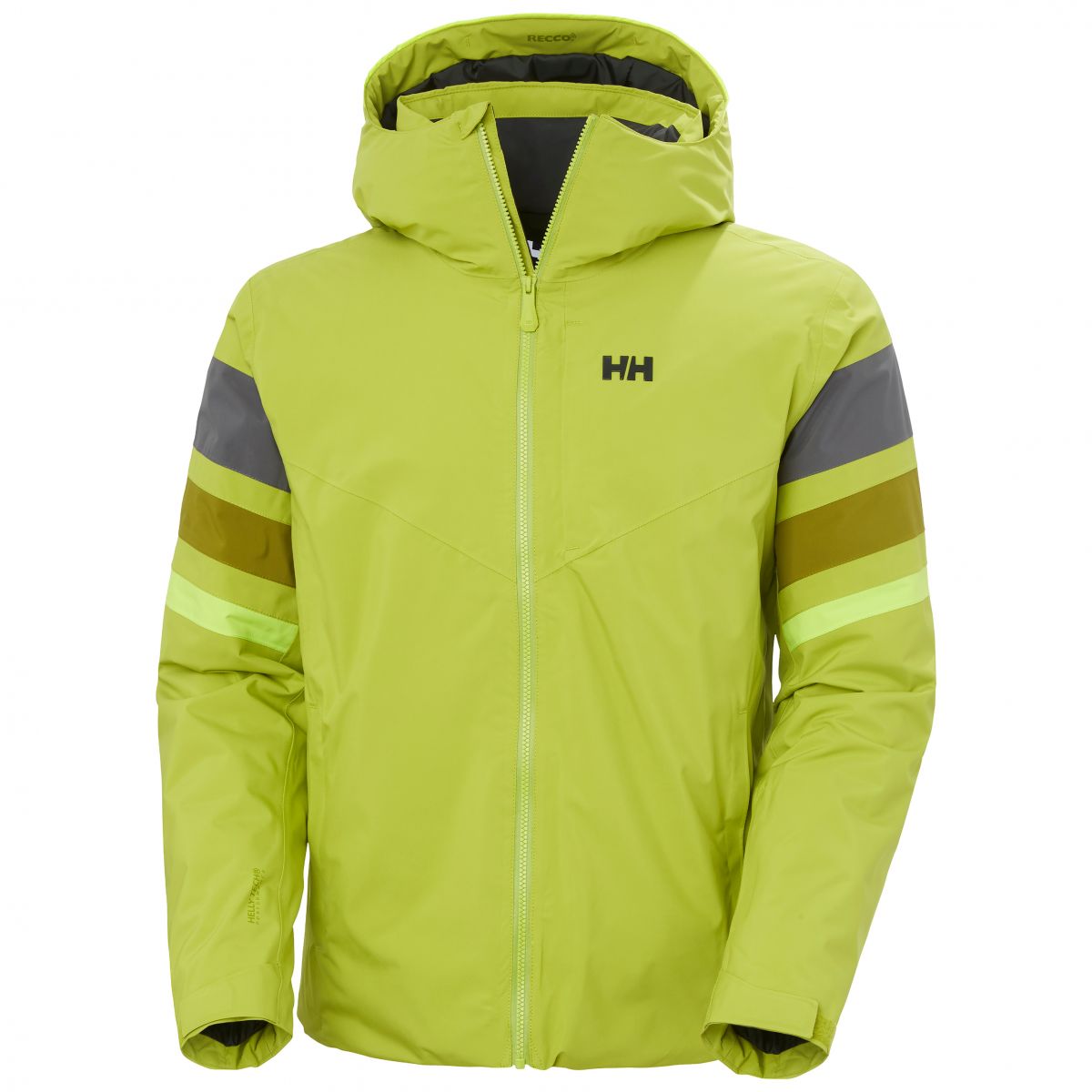 Helly Hansen Panoramic Ins, Skijacke, Herren, Grün — 2