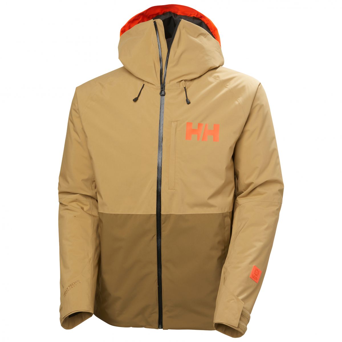 Helly Hansen Powderface, Skijacke, Herren, Beige — 2