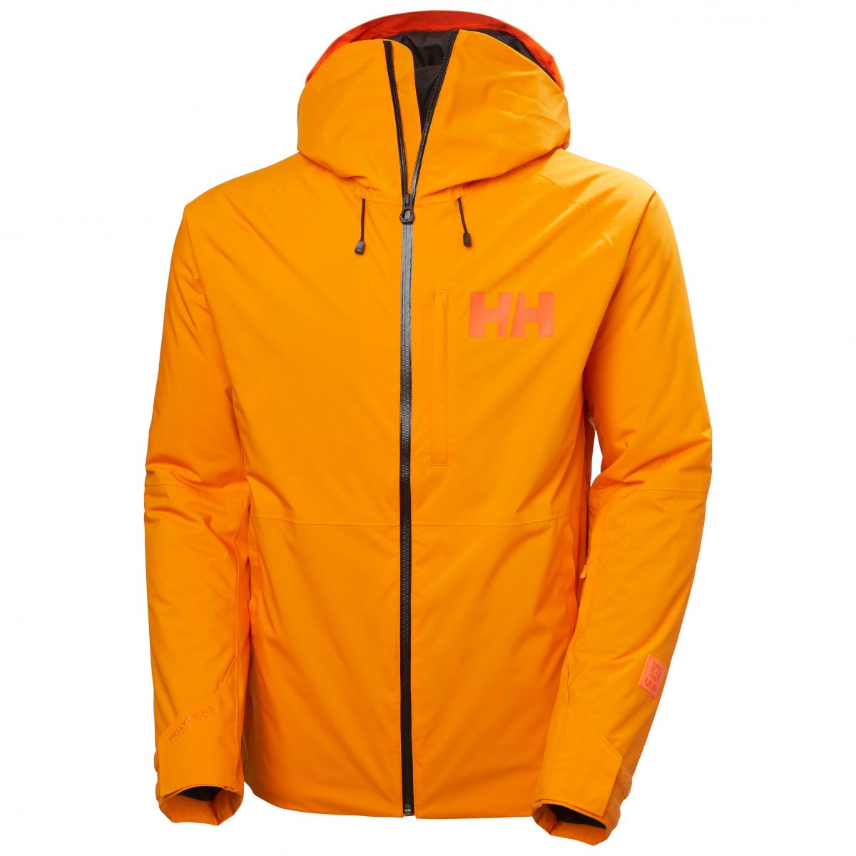 Helly Hansen Powderface, Skijacke, Herren, Orange — 2