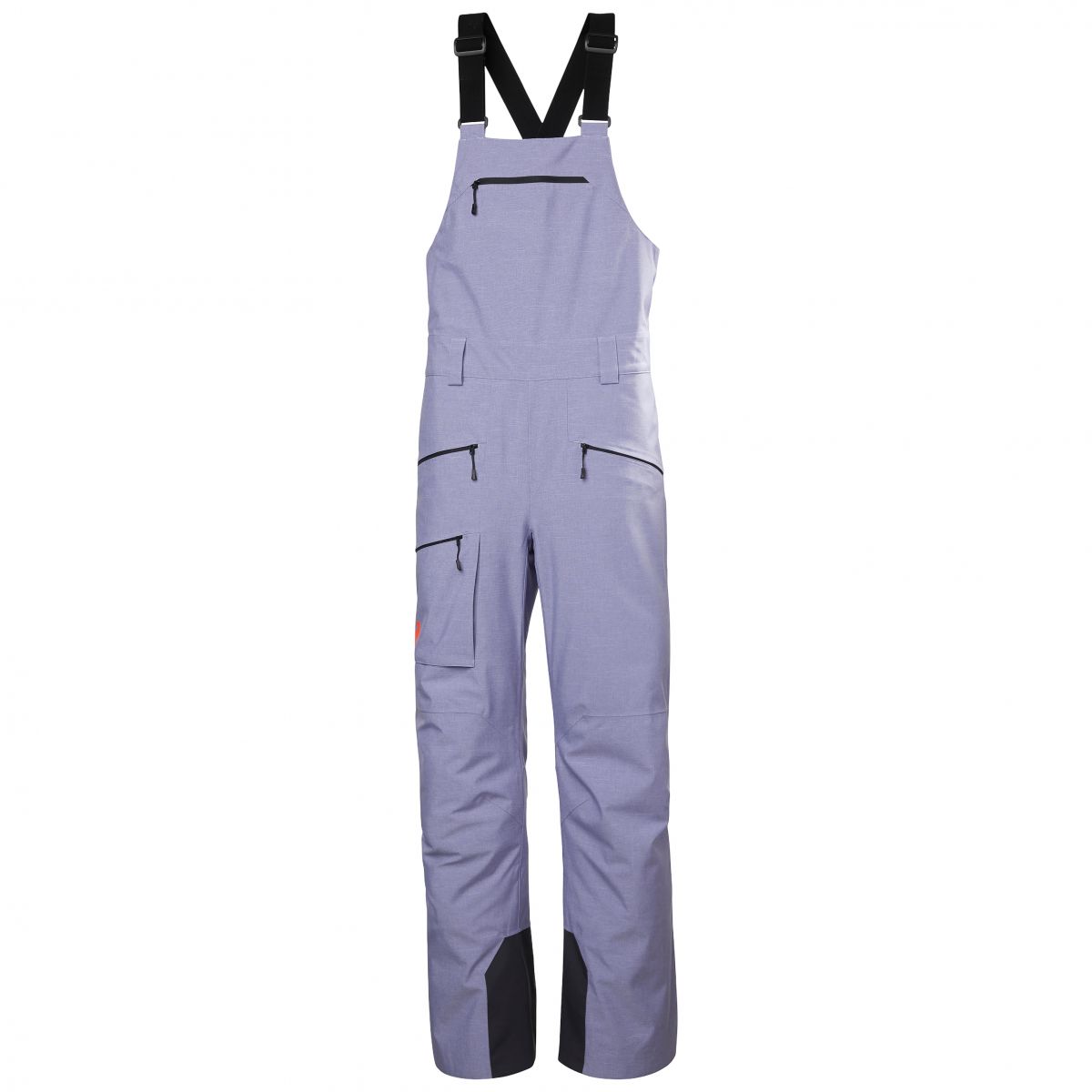 Helly Hansen Powderqueen 2.0 Latzhose, Skihose, Damen, Lila — 2