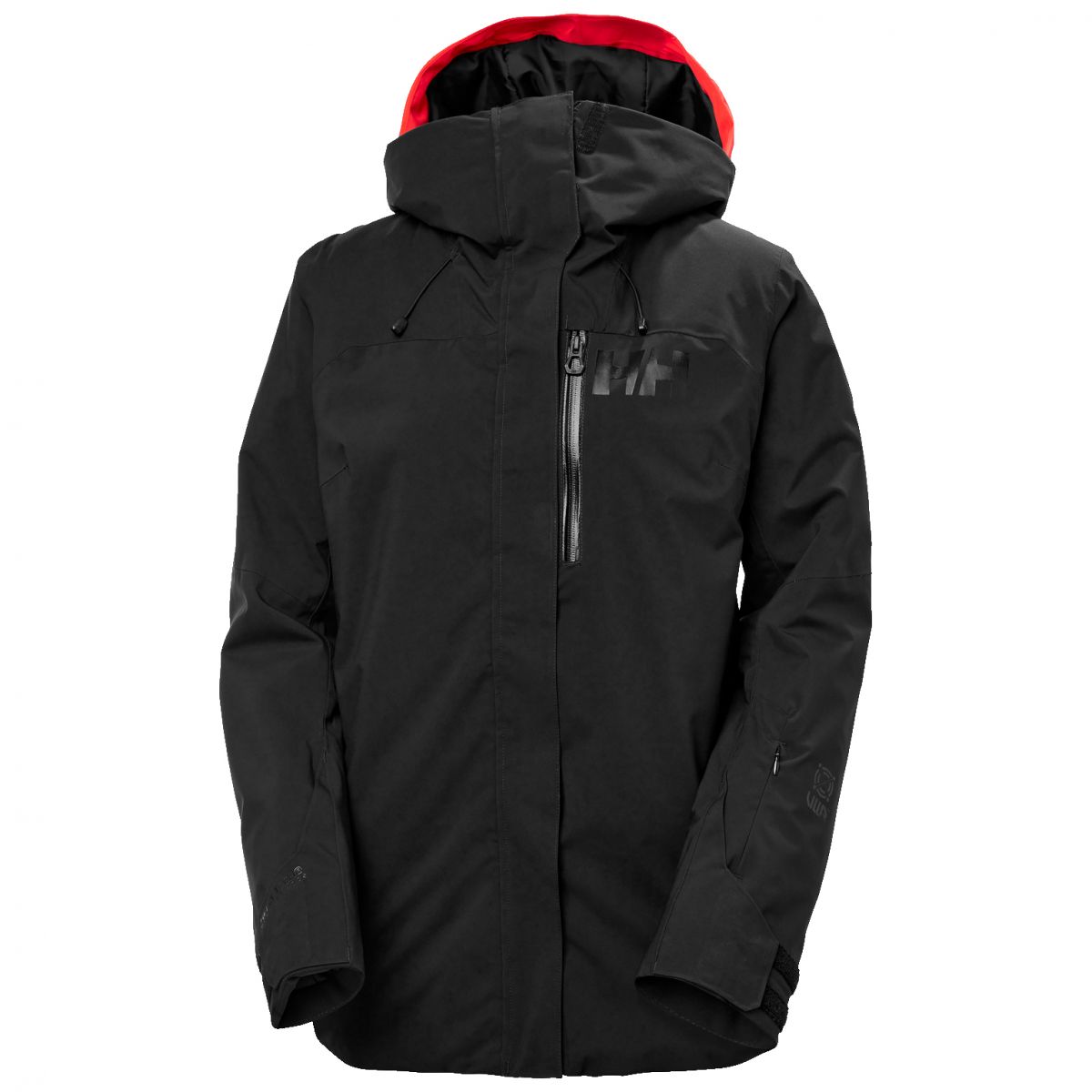 Helly Hansen Powshot, Skijacke, Damen, schwarz — 2