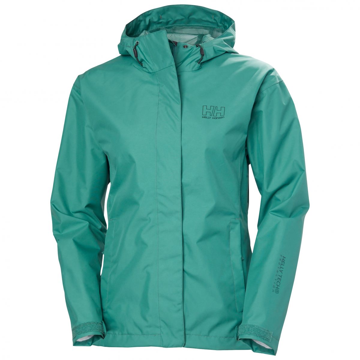 Helly Hansen Seven J, Regenjacke, Damen, grün — 2