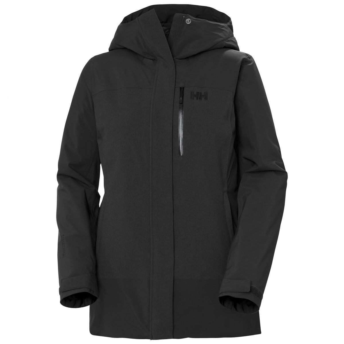 Helly Hansen Snowplay Long Ins, Skijacke, Damen, schwarz — 2