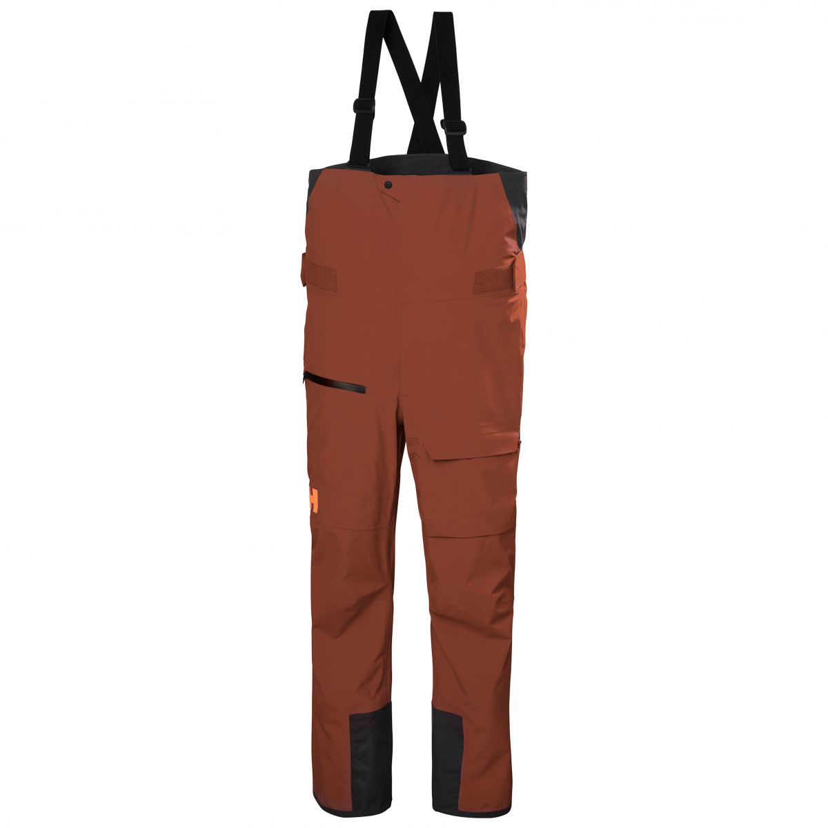 Helly Hansen Sogn Bib 2.0, Segelhose, Herren, braun — 2